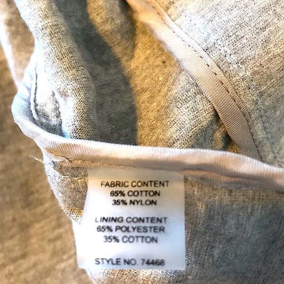 NWT DOLCE CABO Women's Blue Lace Overlay Jersey Lined Jacket Size Medium - Picture 11 of 11